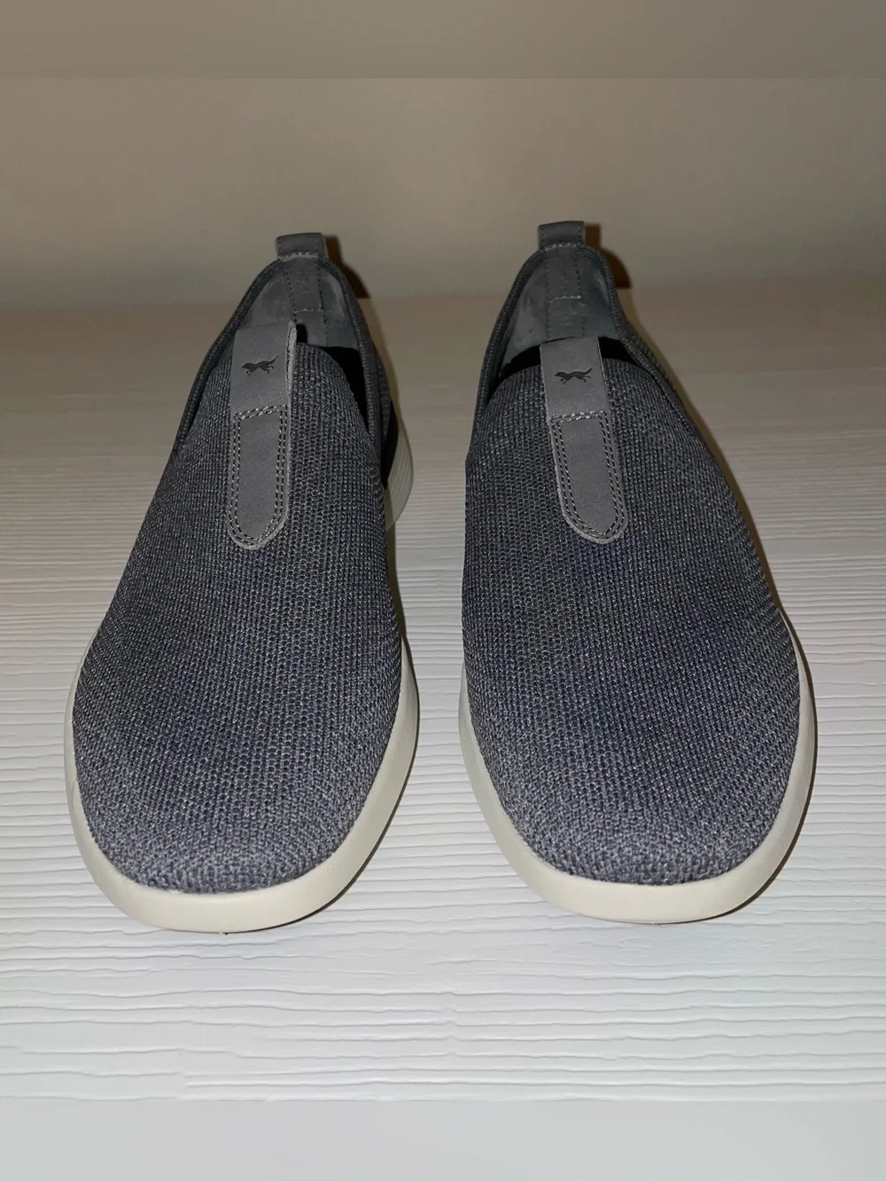 Wolf & Shepherd SwiftKnit Loafer in Gray White Unisex Mens 7 Womens 9 New No Box